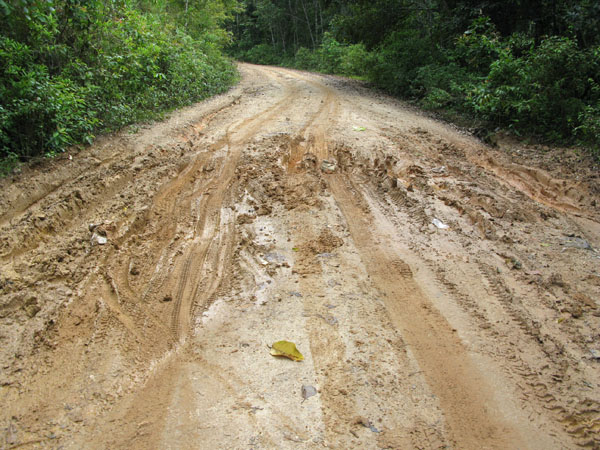 we got lost on our way to Pai,