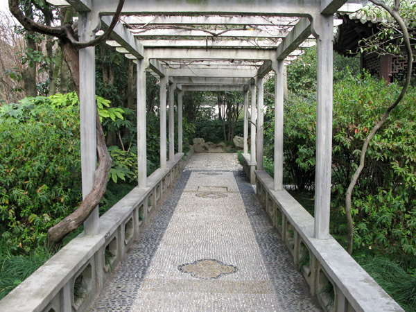 A covered path