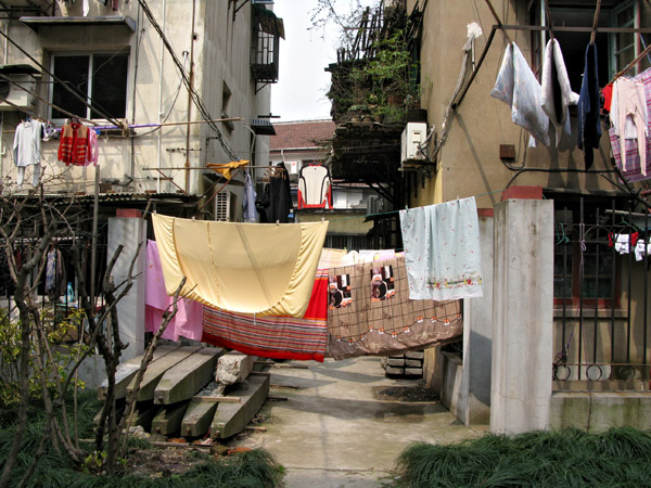 Sheets over Concrete Poles