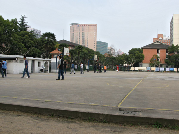 Bedspreads on the Basketball Court