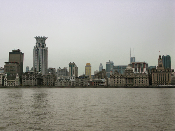 The Bund seen from Pudong