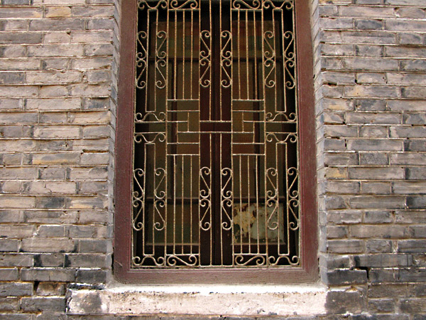 Iron window gate