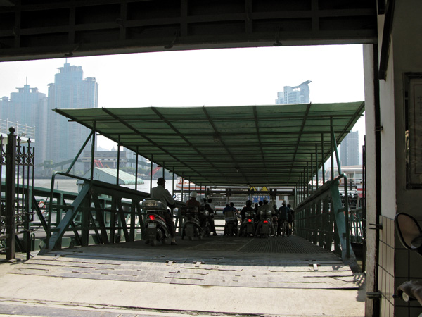 Bike Ferry onramp