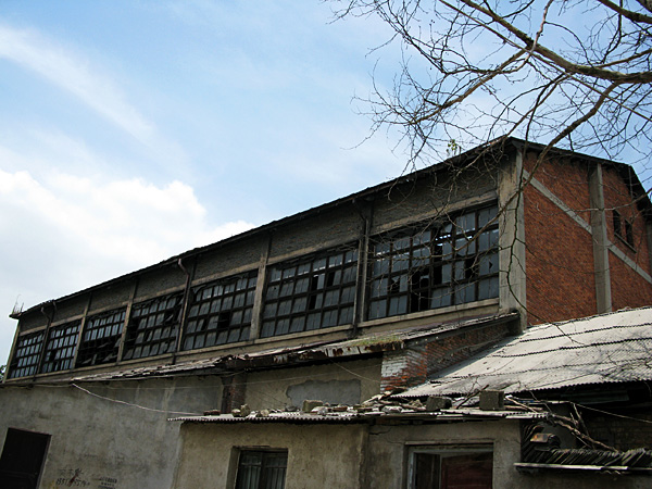 One of "The Sculpture Factory" buildings