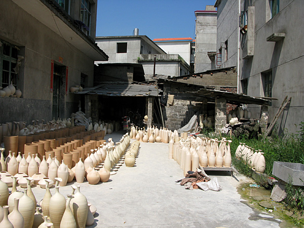 The Sculpture Factory: Drying work