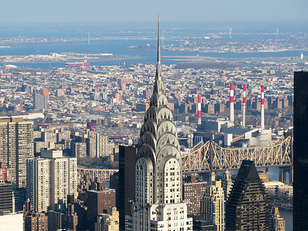 The Chrystler Building (we could see it from our window!)