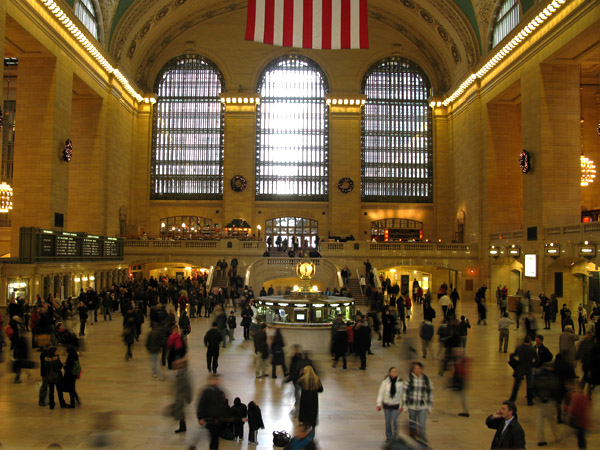 The Main Terminal at Grand Central Station