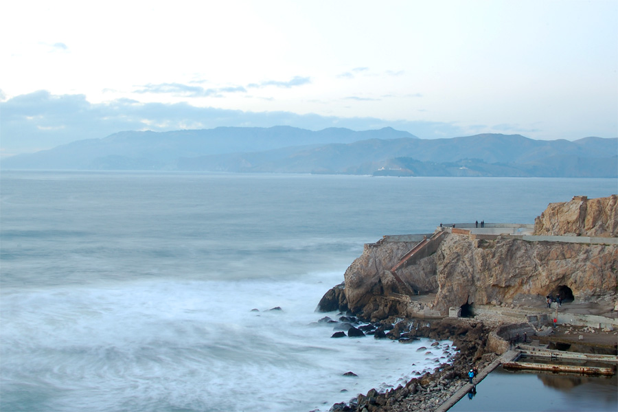 Looking towards the Marin Headlands