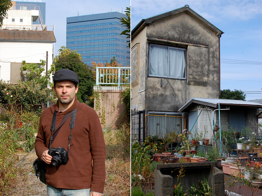 Nik and the garden he wished was his