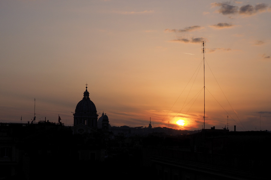 From the Spanish Steps