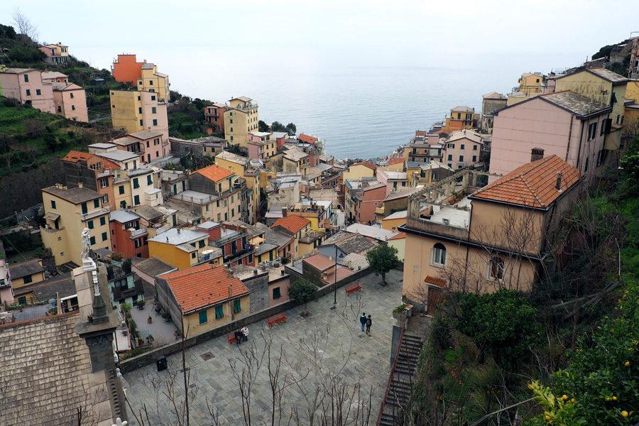 Riomaggiore, where the Great River once ran