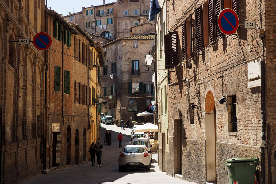 More streets of Siena