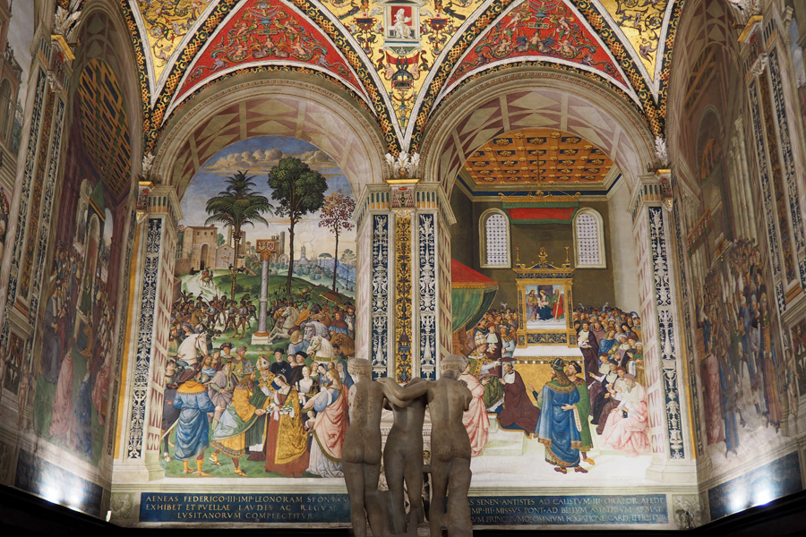 Piccolomini Library in the Siena Cathedral