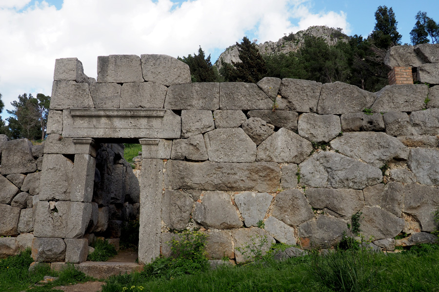 Monolithic structure from the 5th & 4th centuries BC