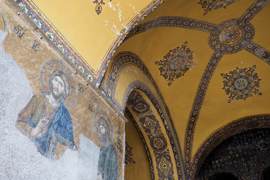 Mosaic of Hagia Sophia