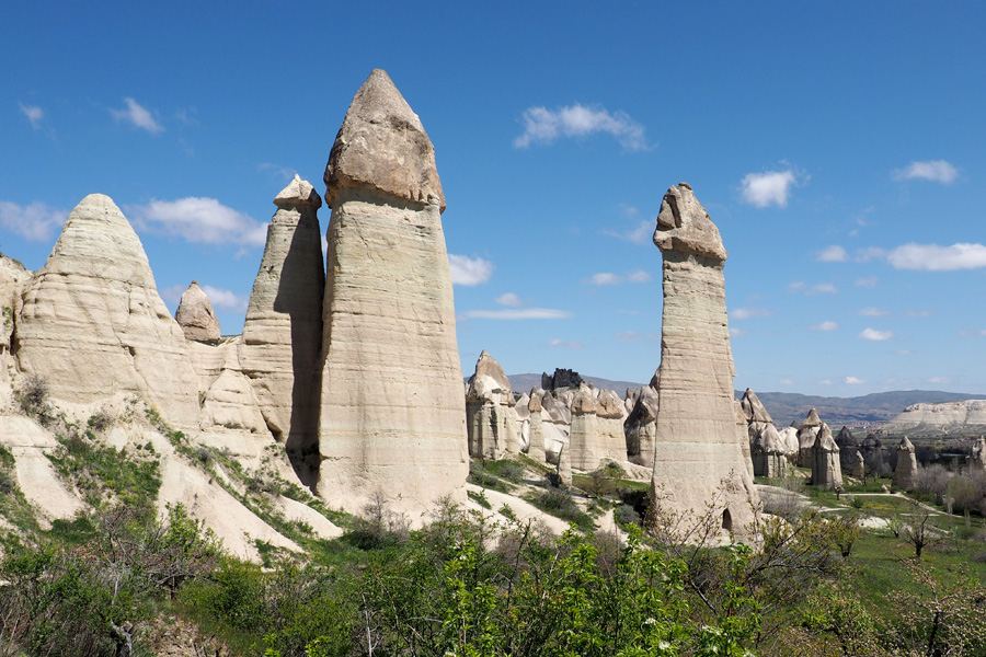 A valley named "love valley" because of the phallic rock formations