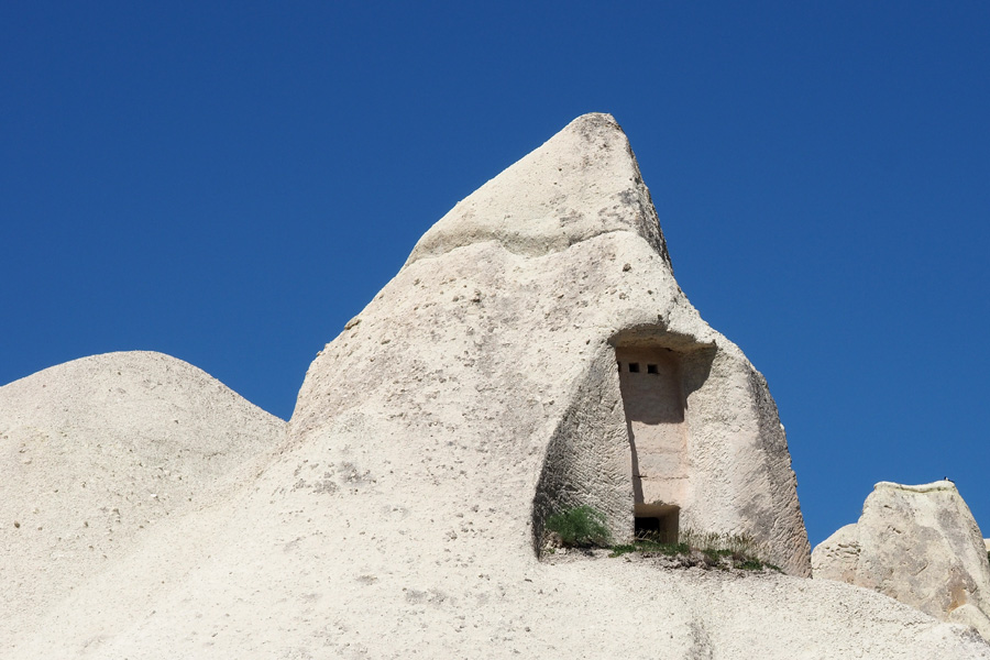 Carved Cave Hosue