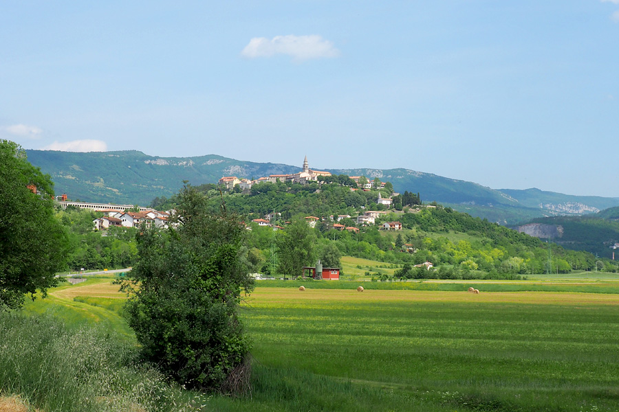 The hill town of Buzet