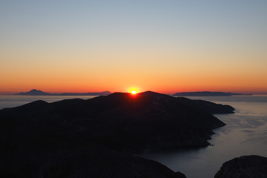 Sunset from the Church of  Panagia