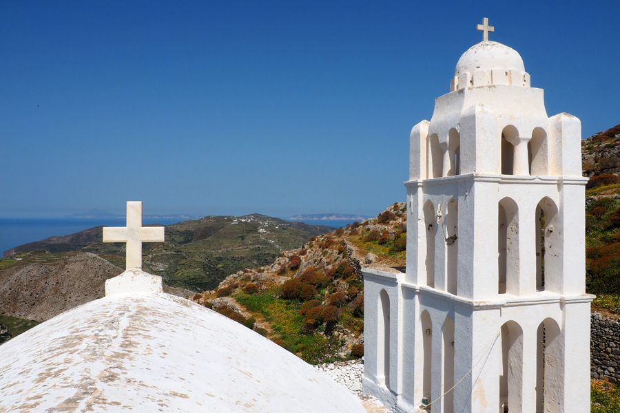 I climbed to the top of Panaghia too