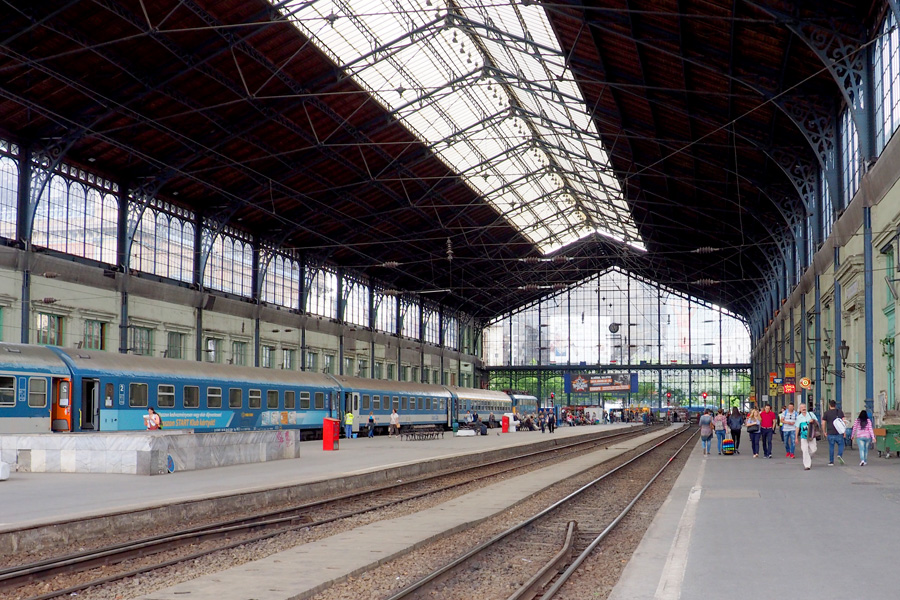 Budapest-Nyugati Railway Terminal