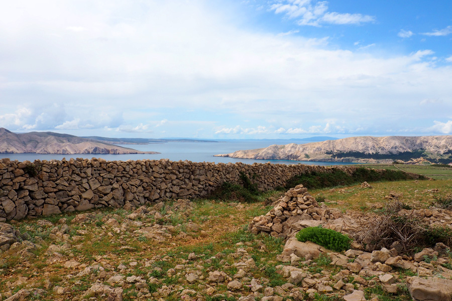 Stone walls & water