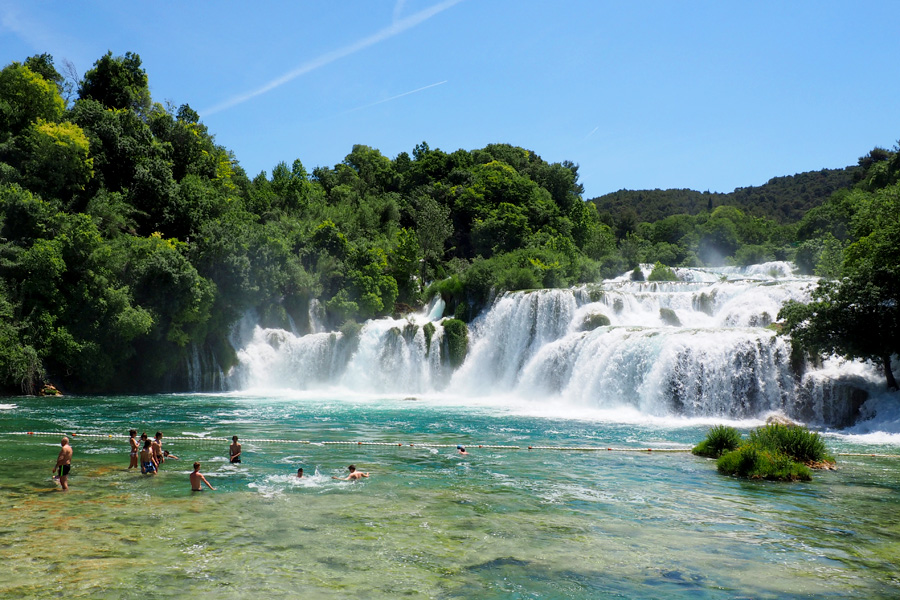 A beautiful and cold swimming hole