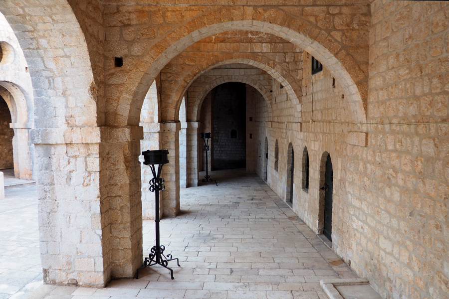 Inside Lovrijenac (St. Lawrence Fortress)