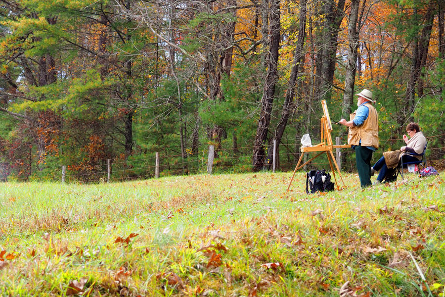 Fall colors so beautiful we all want to paint them